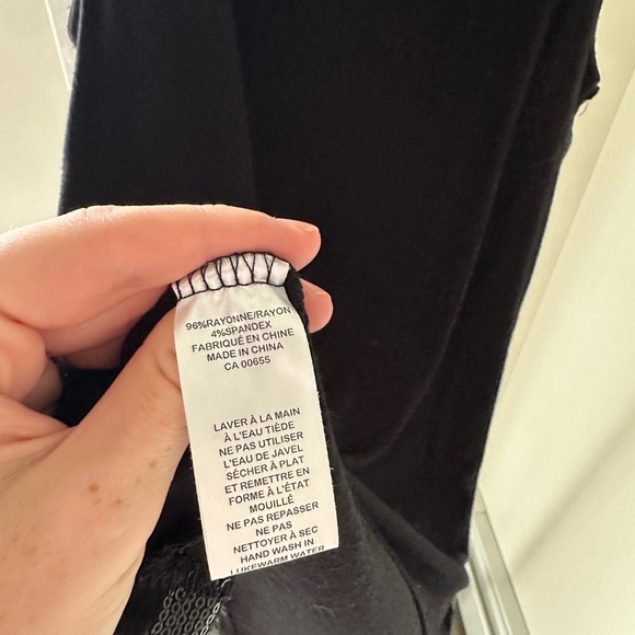 Reitmans Black Sequin Tank Top - Picture 9 of 9